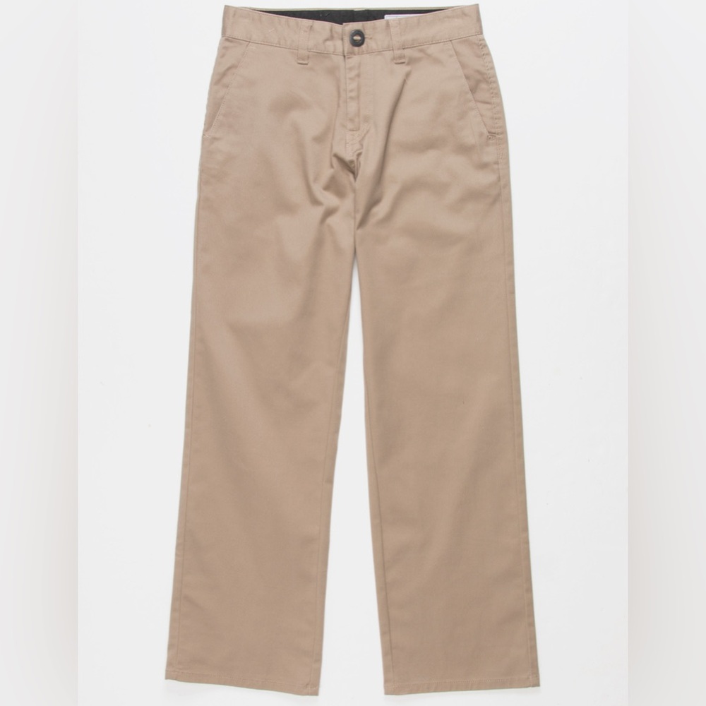 LOT of 3 - VOLCOM Frickin Boys Chino Pants sz 10